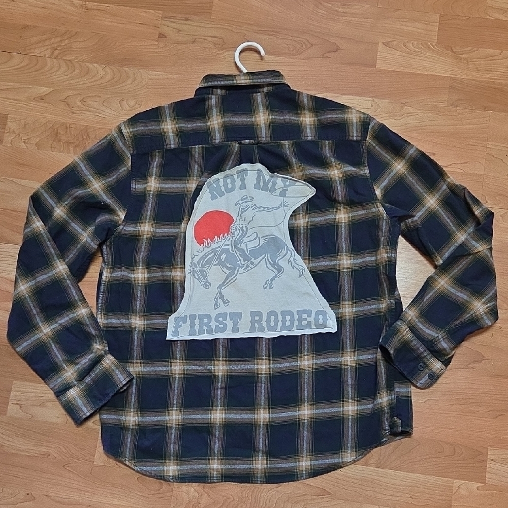Rodeo Upcycled Plaid Shirt